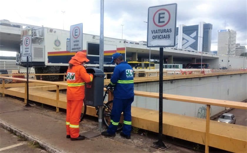 Rodoviária do Plano Piloto ganha novas lixeiras