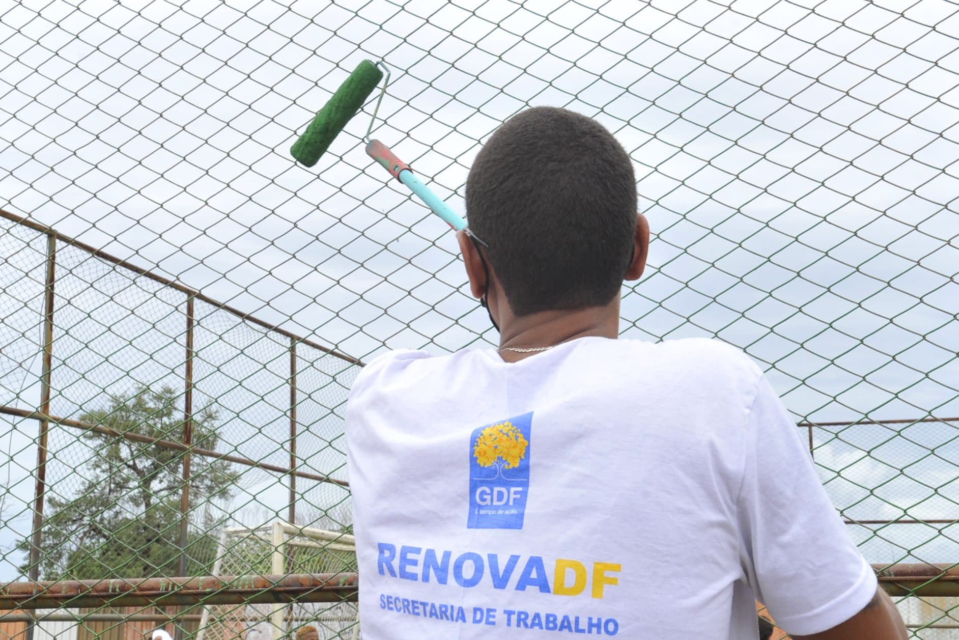 RENOVADF ajuda na manutenção de quadras esportivas no Itapoã