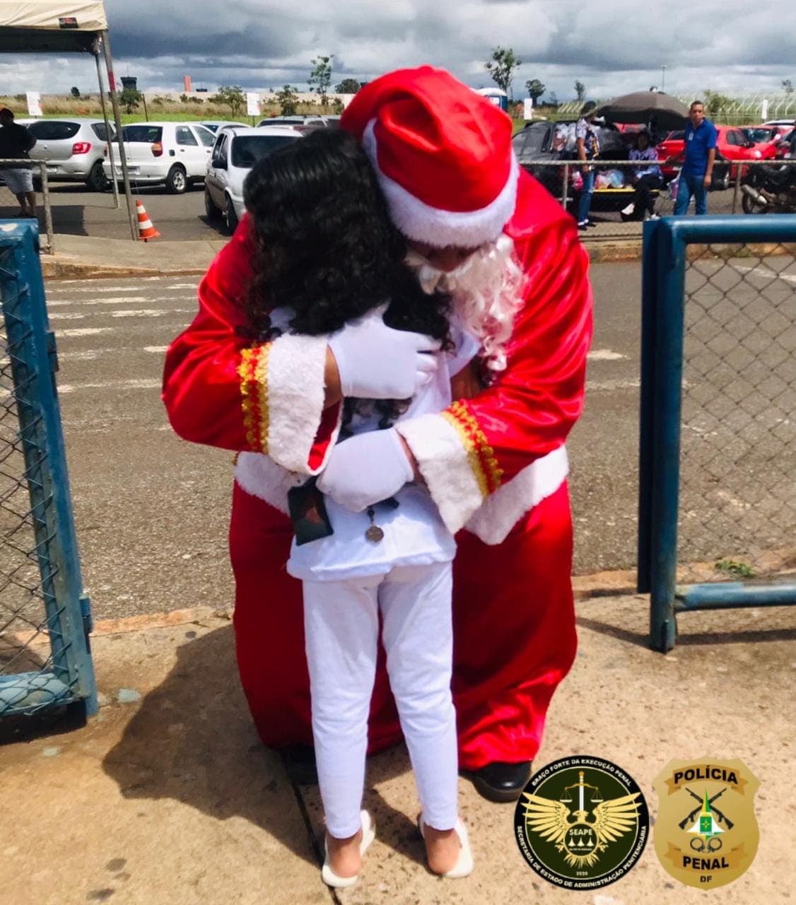 Sistema prisional surpreende visitantes com recepção de Natal