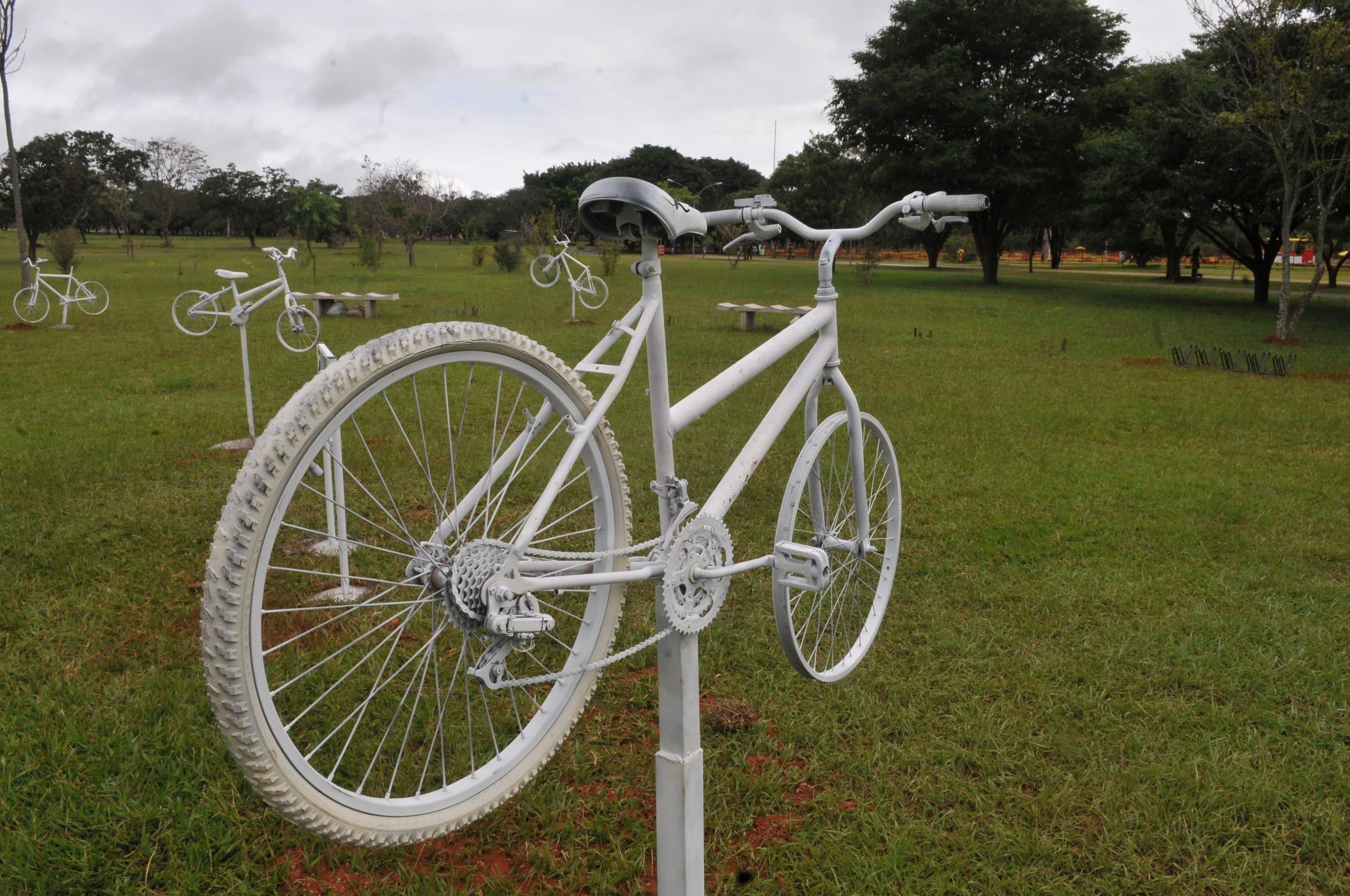 Point para ciclistas e nova pracinha são atrações no Parque da Cidade