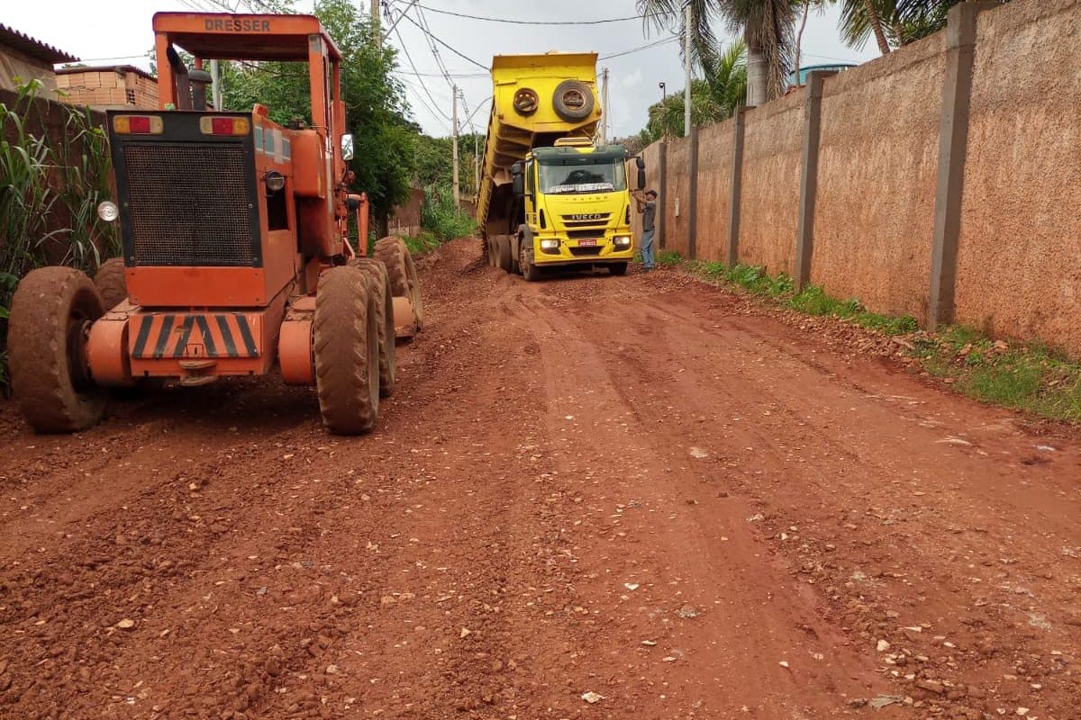 Estrada na Rota do Cavalo é recuperada após fortes chuvas