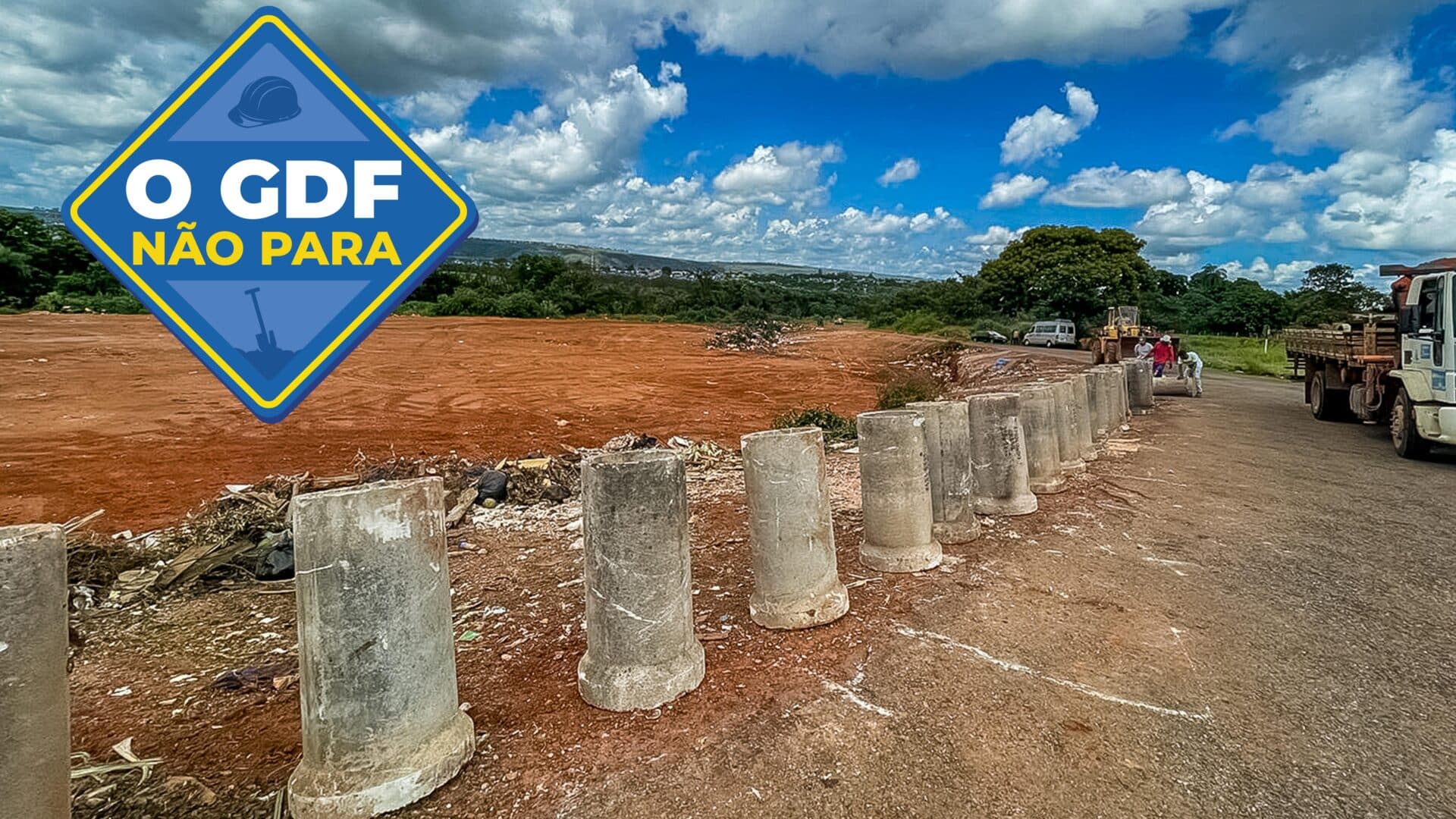 Lixão vai se transformar em um parque de ipês