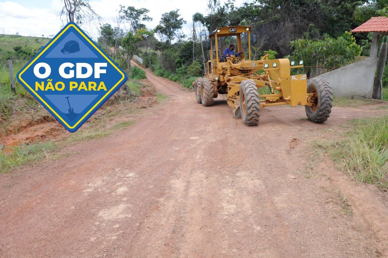 Em São Sebastião, núcleo rural recebe melhorias