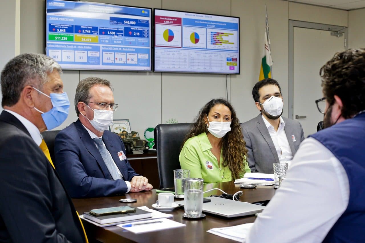 Integrantes do MP elogiam campanha de vacinação contra a covid-19