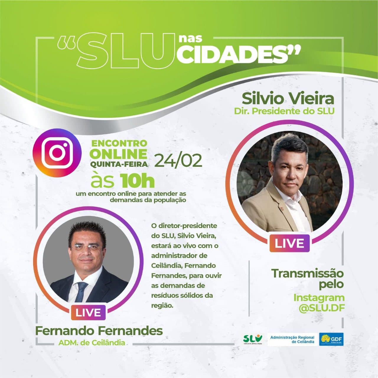 Gestores debatem limpeza urbana por canal do YouTube
