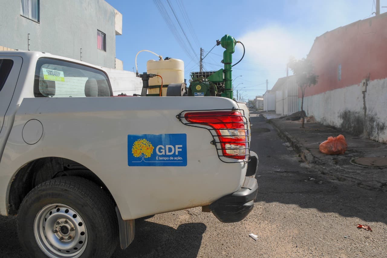 Fumacê já percorreu mais de 1.500 km de ruas do DF