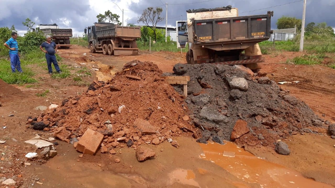 GDF Presente atua contra erosão causada pela chuva na Ponte Alta do Gama