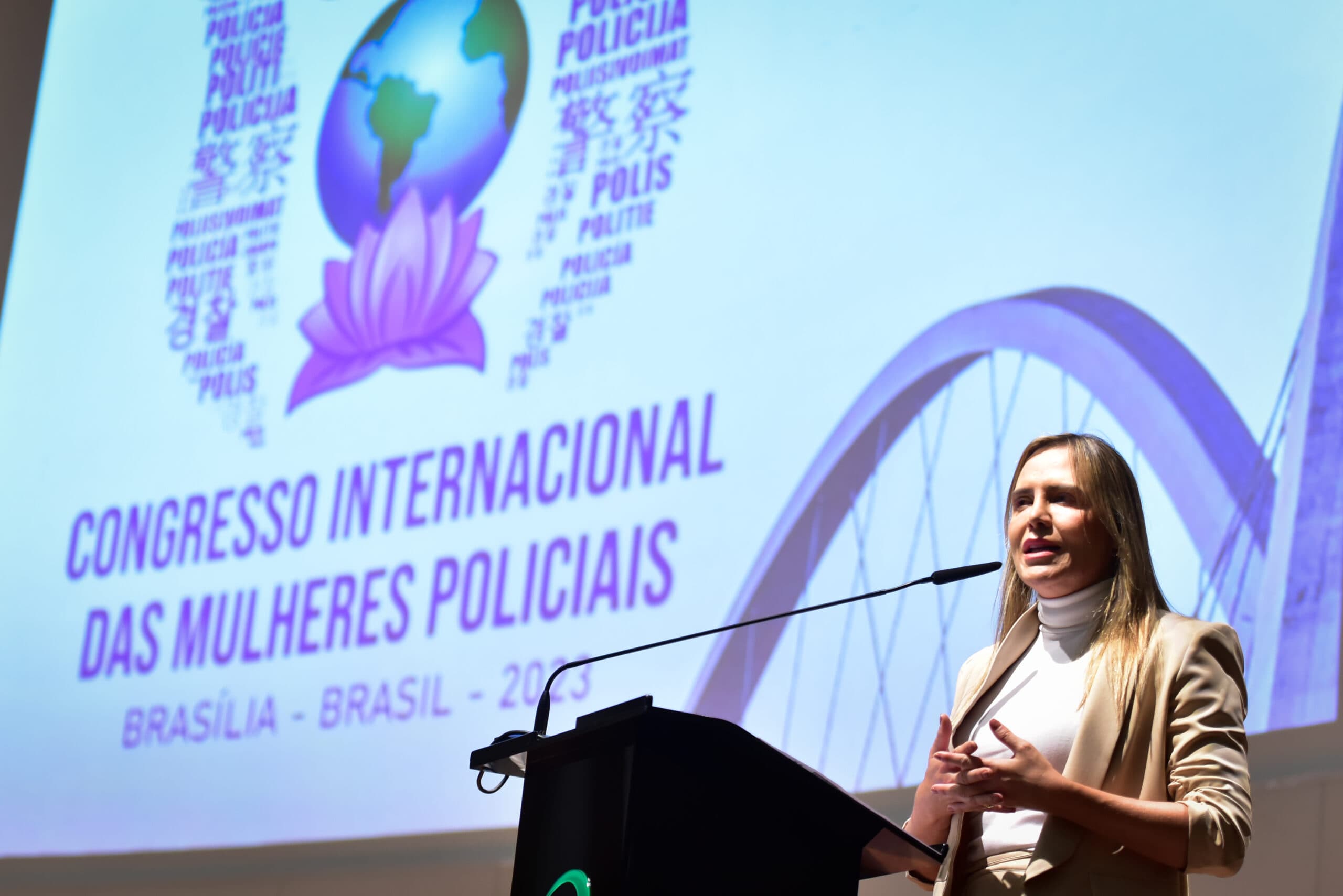 Brasília sedia o Primeiro Congresso Internacional das Mulheres Policiais