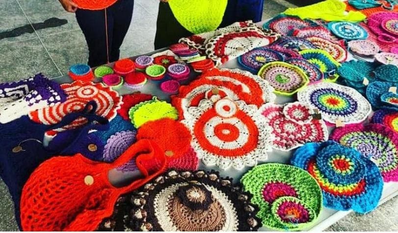 Crochê Coletivo, um espaço de convivência e geração de renda
