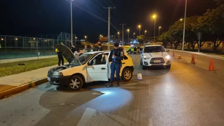 Fiscalização autua mais de 50 condutores embriagados durante o feriado