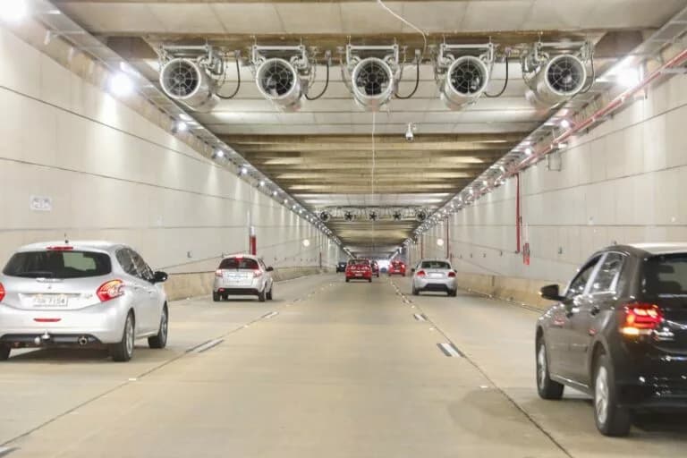 Túnel Rei Pelé será interditado para manutenção preventiva dos ventiladores