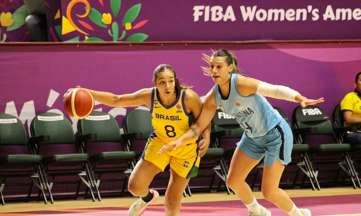 Brasil bate Argentina por 56 a 55 e chega a 3ª vitória na AmeriCupW