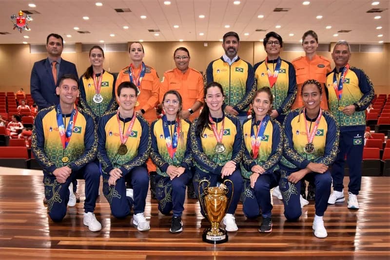 Policiais e bombeiros do DF conquistam 370 medalhas em competição no Canadá