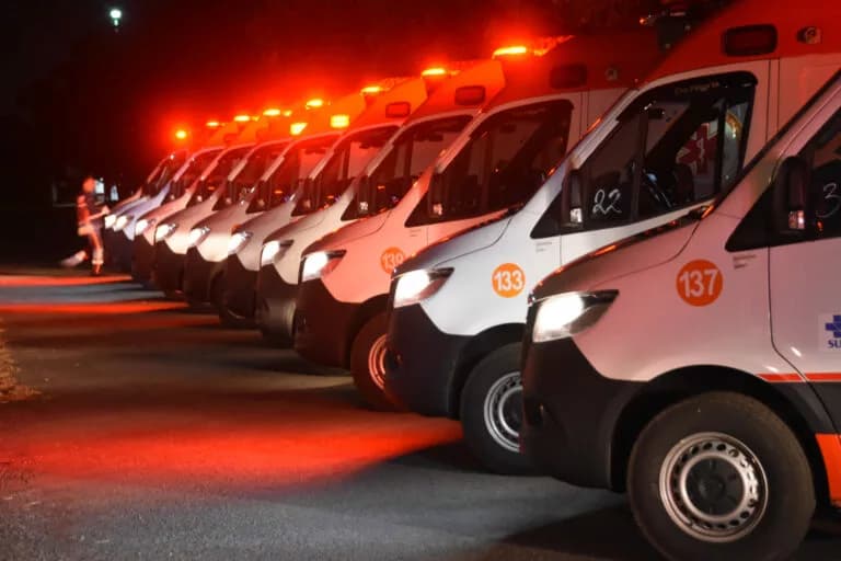 GDF abre vagas temporárias para condutores de ambulância e padioleiros