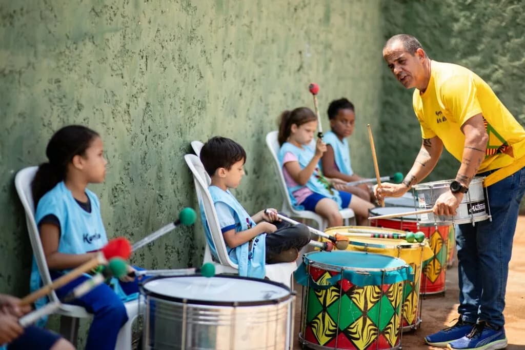 Projeto leva a cultura africana a estudantes do Itapoã