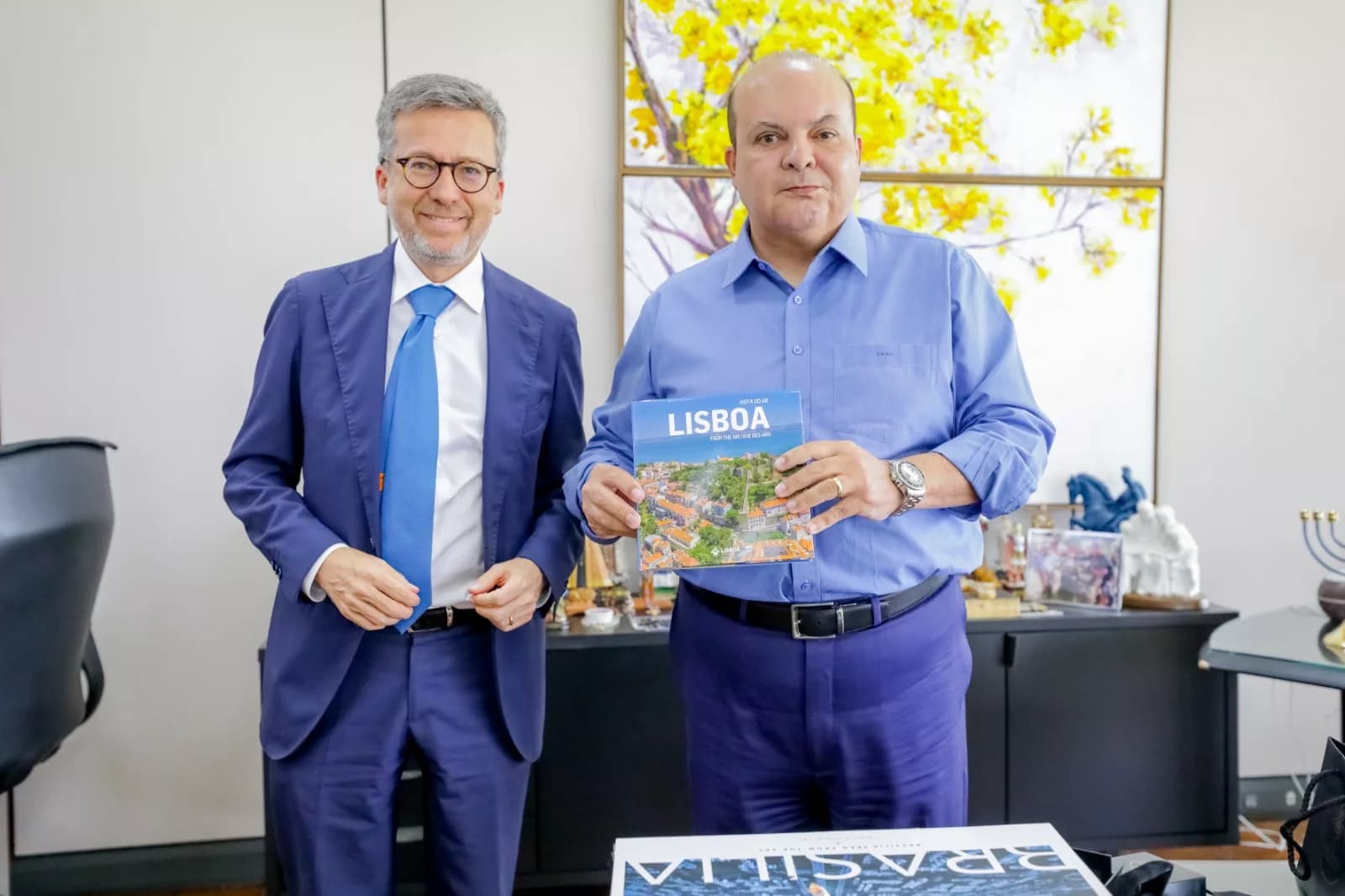 Acordo torna Brasília e Lisboa cidades irmãs
