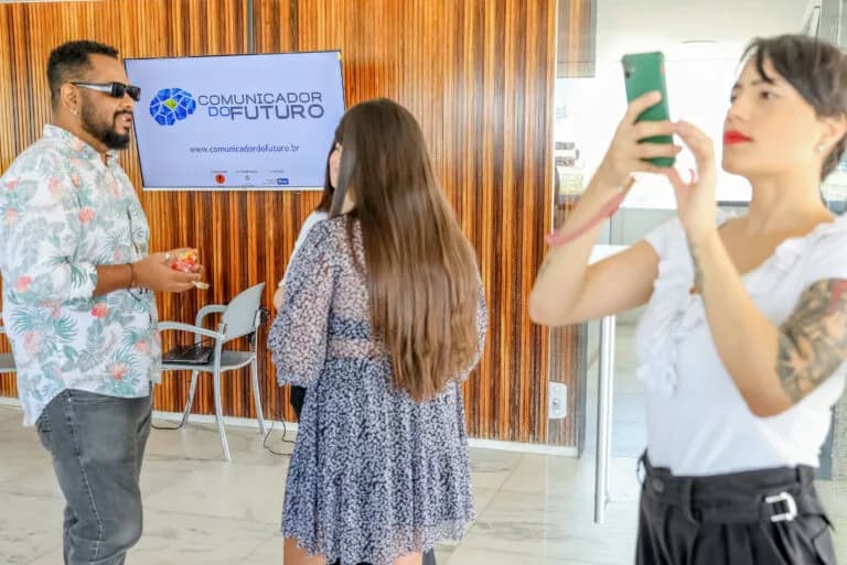 Projeto Comunicador do Futuro oferece cursos de comunicação e audiovisual