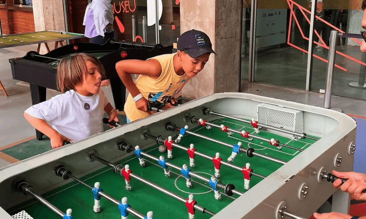 Museu do Futebol tem brincadeiras e exposição como atração de férias