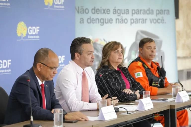 DF receberá 194 mil doses da vacina contra a dengue e anuncia novas tendas