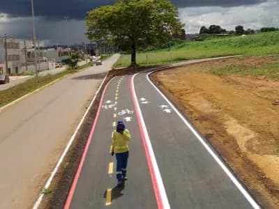 Concluída ciclovia próxima a parque ecológico no Guará