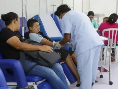 Plano Piloto recebe tenda de acolhimento a pacientes com dengue nesta sexta (26)
