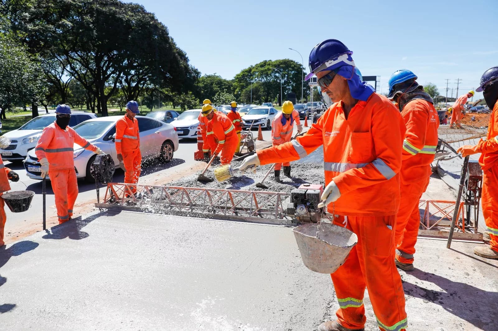 GDF estuda usar pavimento em concreto com fibras sintéticas