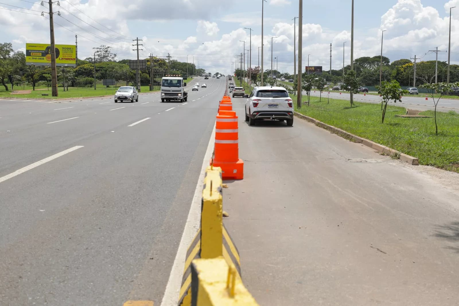 Para obras, acesso a vias da Octogonal e do Sudoeste será interditado a partir de sábado (15)