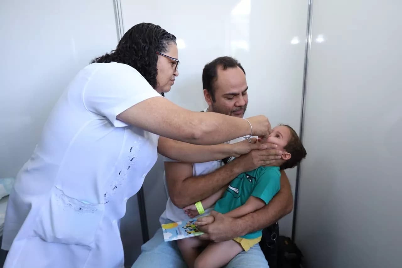 Dia D contra a poliomielite imunizou mais de 10 mil crianças