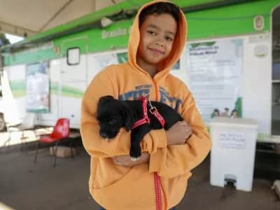 Unidade móvel do Hospital Veterinário já realizou quase 600 atendimentos em São Sebastião