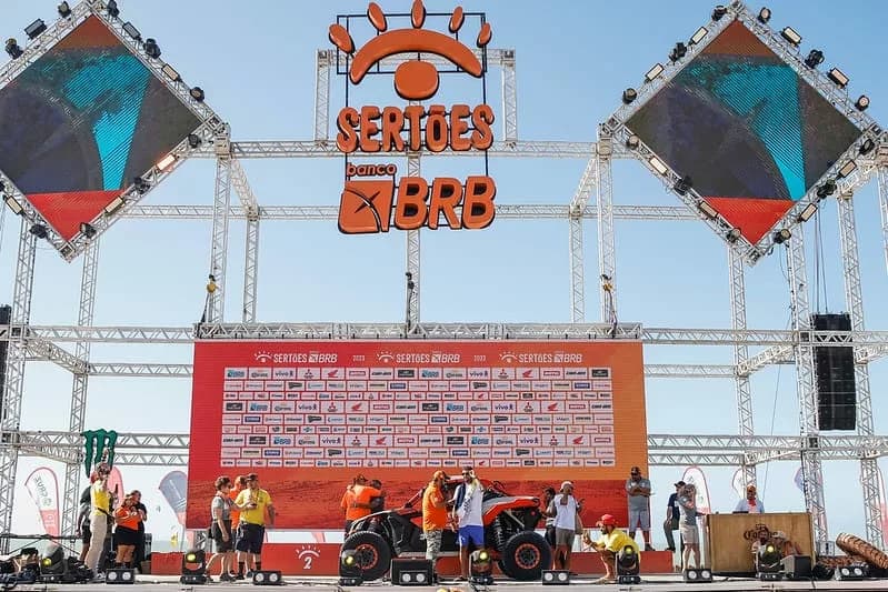 Com largada em Brasília, Rally dos Sertões movimenta a economia e garante entretenimento