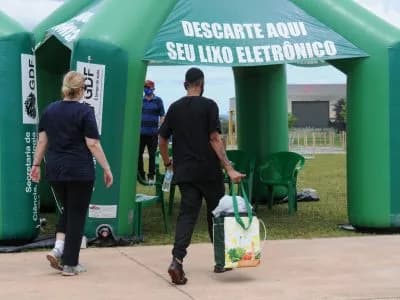 DF tem mais de 150 pontos de entrega de lixo eletrônico; saiba como fazer o descarte correto