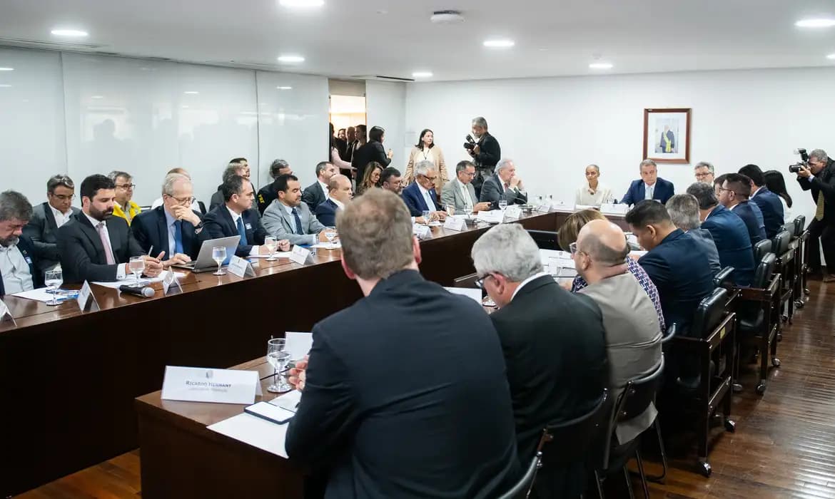 Governadores pedem endurecimento de punições para incêndios criminosos em reunião no Planalto
