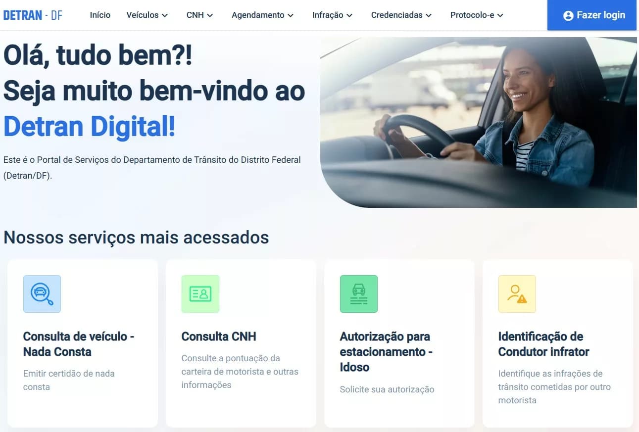 Detran-DF emite alerta sobre golpe por e-mail usando falso SAC