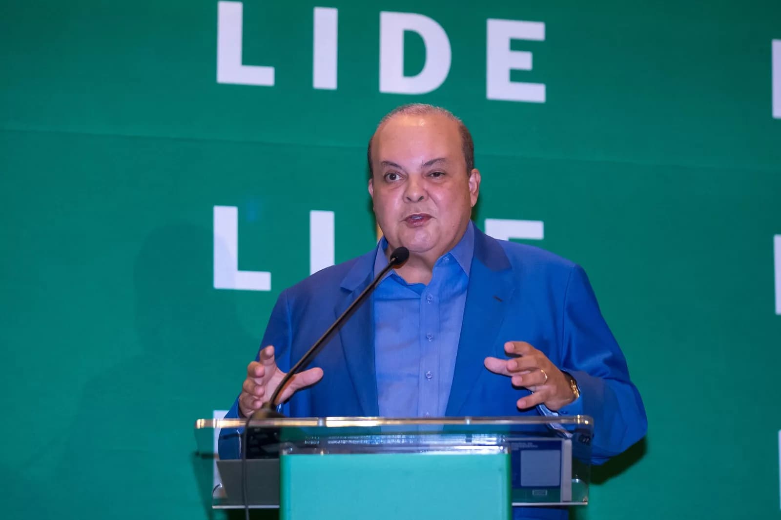 Governador Ibaneis Rocha participa de Conferência do Lide em Londres sobre sustentabilidade e economia