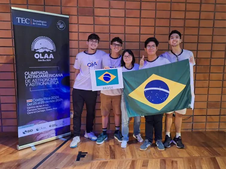 Brasileiros brilham na Olimpíada Latino-Americana de Astronomia e Astronáutica