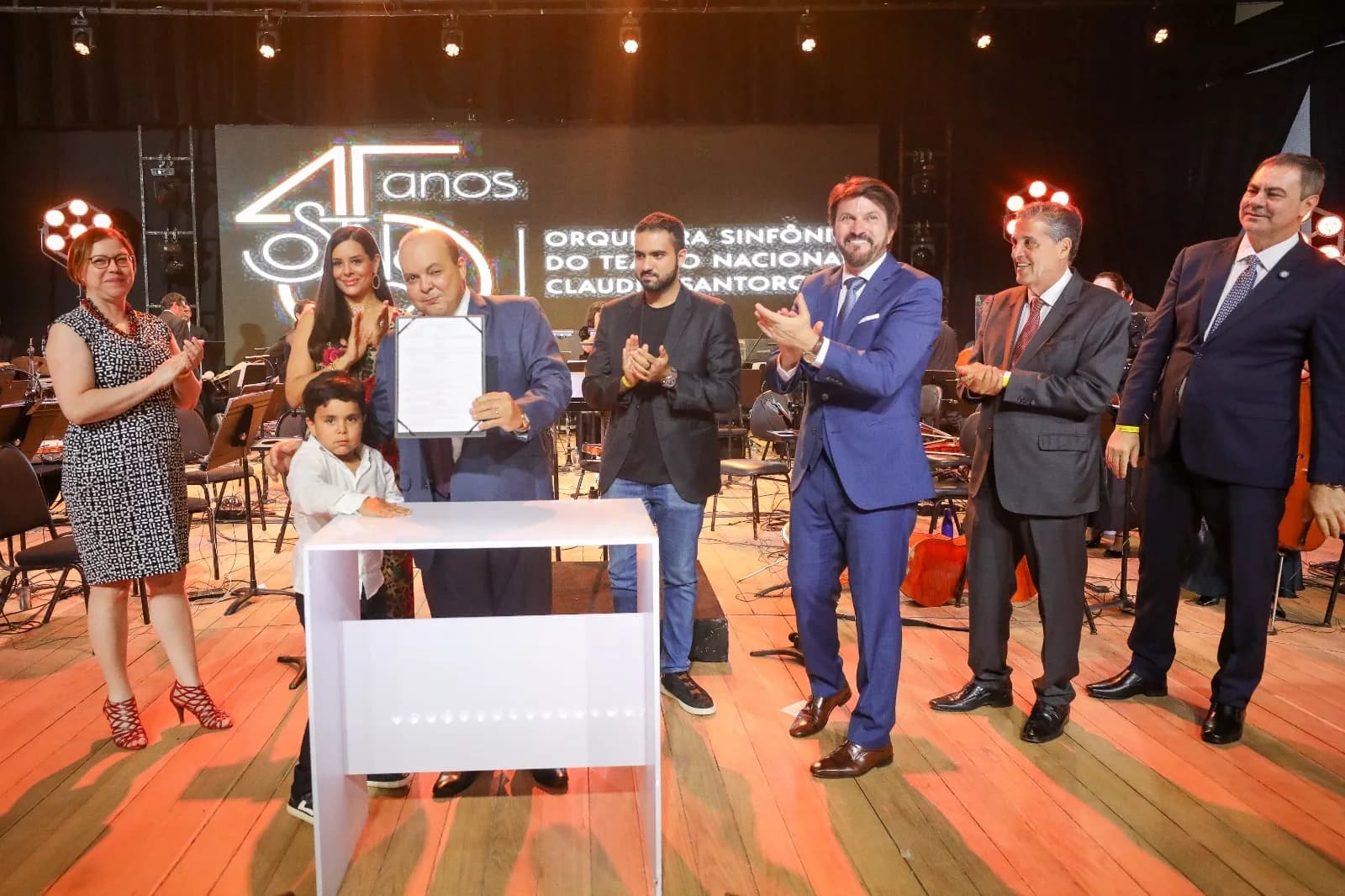 Orquestra Sinfônica de Brasília celebra reestruturação de carreira em evento na Sala Martins Pena