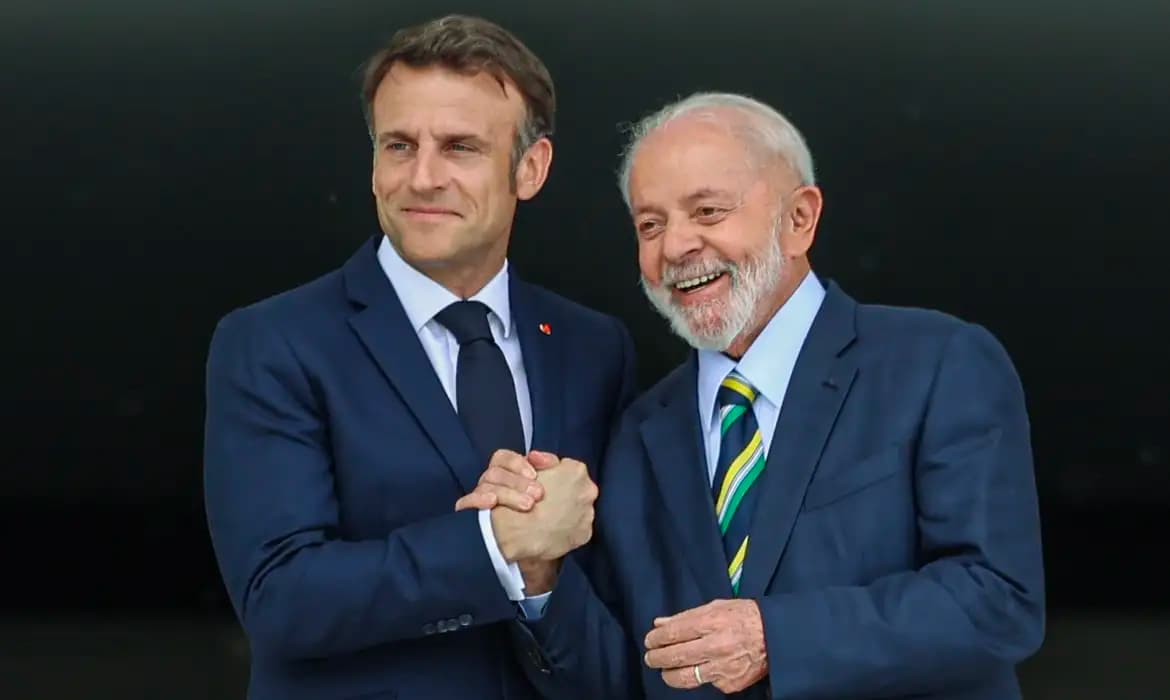 Lula apela a Macron por acordo Mercosul-UE