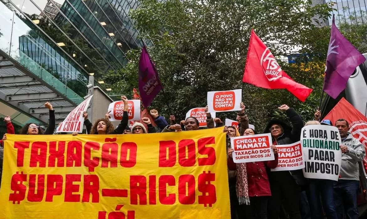 Justiça Tributária: Movimentos lançam carta e plebiscito por taxação dos ricos