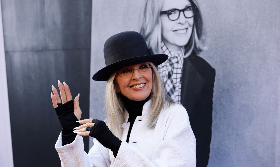 Hollywood de luto: Morre Diane Keaton, ícone do cinema e Oscarizada aos 79.