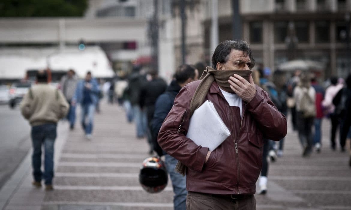 SP registra 11,2ºC, a menor para outubro em 11 anos