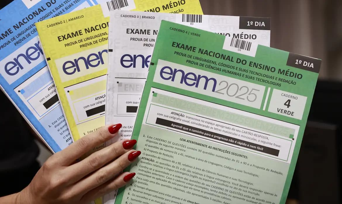 Inep anula 3 questões do Enem 2025 por vazamento; gabaritos antecipados