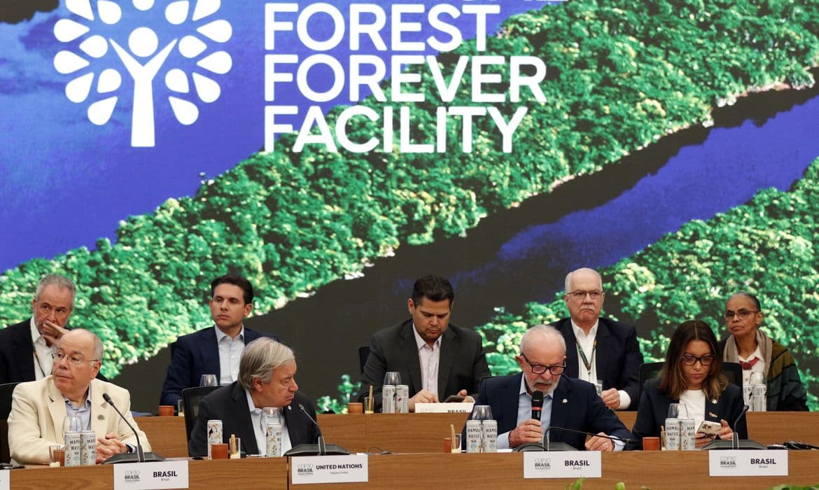 Lula lança fundo de US$ 125 bi para florestas tropicais e remunera preservação