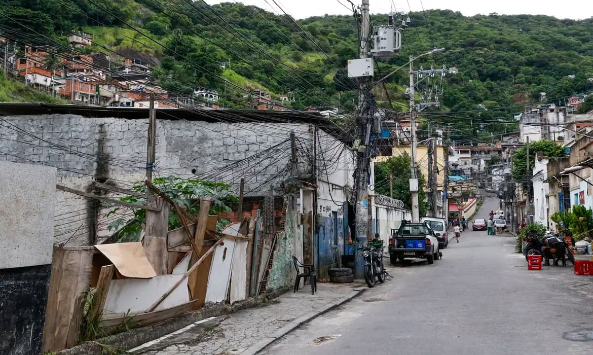 Censo IBGE: 2/3 dos moradores de favelas vivem sem árvores nas ruas