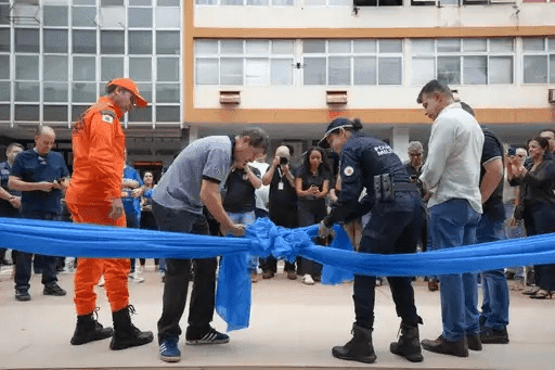 DF inaugura 1ª Unidade Integrada de Segurança Pública (UISP) no Setor Comercial Sul