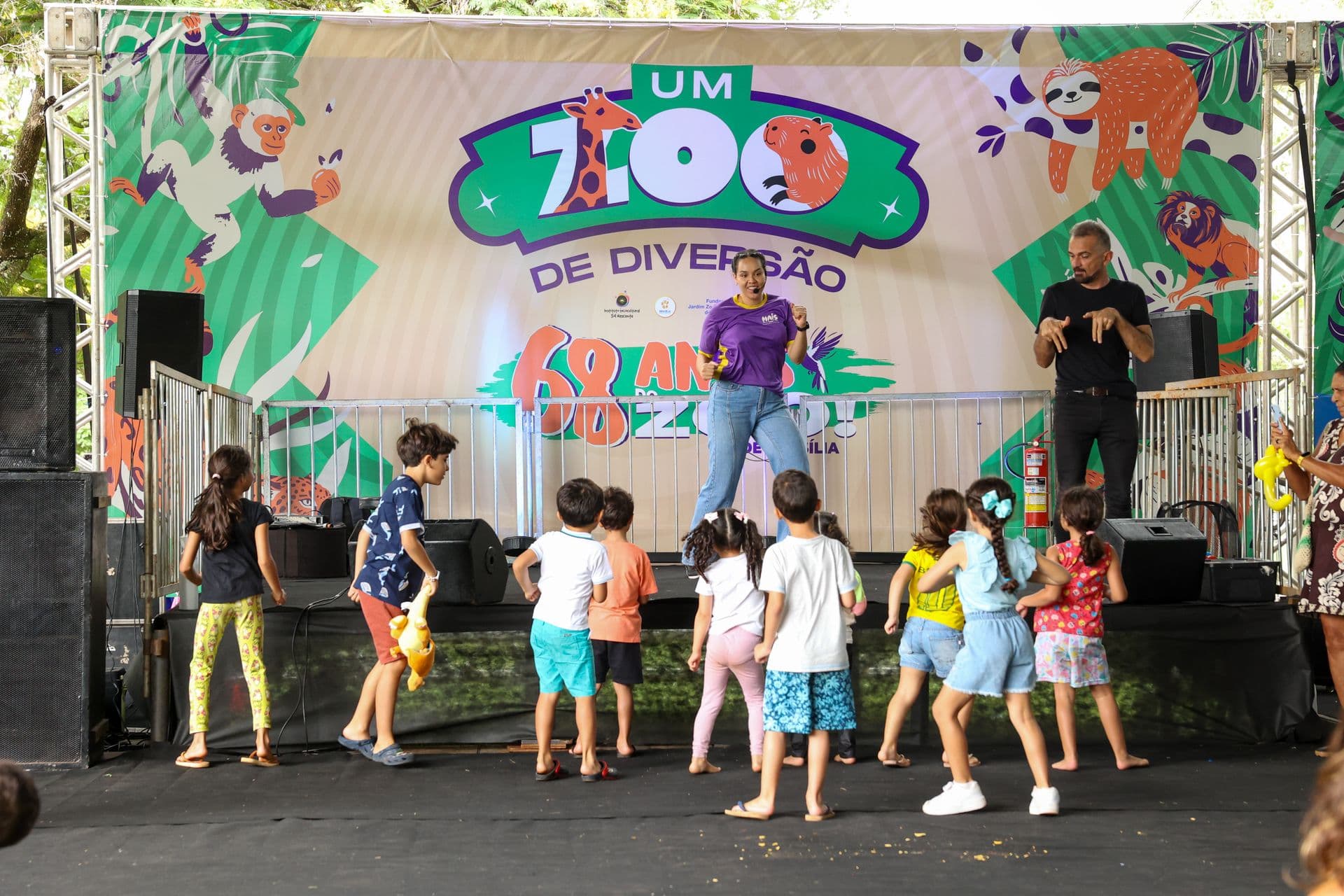 Zoológico de Brasília Une Esporte e Educação Ambiental em Programação de Férias