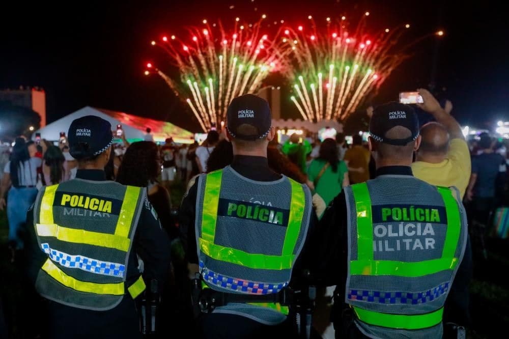 Réveillon 2024 no DF: Balanço registra Zero Crimes Contra a Vida e Violência Sexual