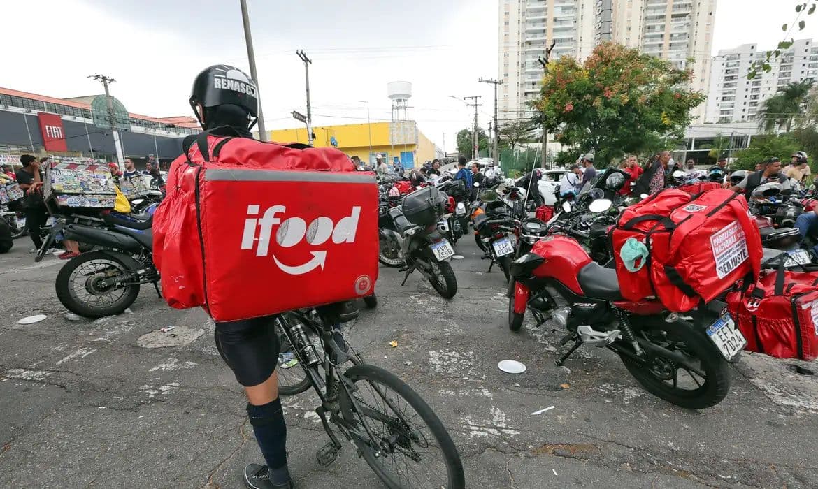 Banco do Brasil cria pontos de apoio para entregadores de aplicativos