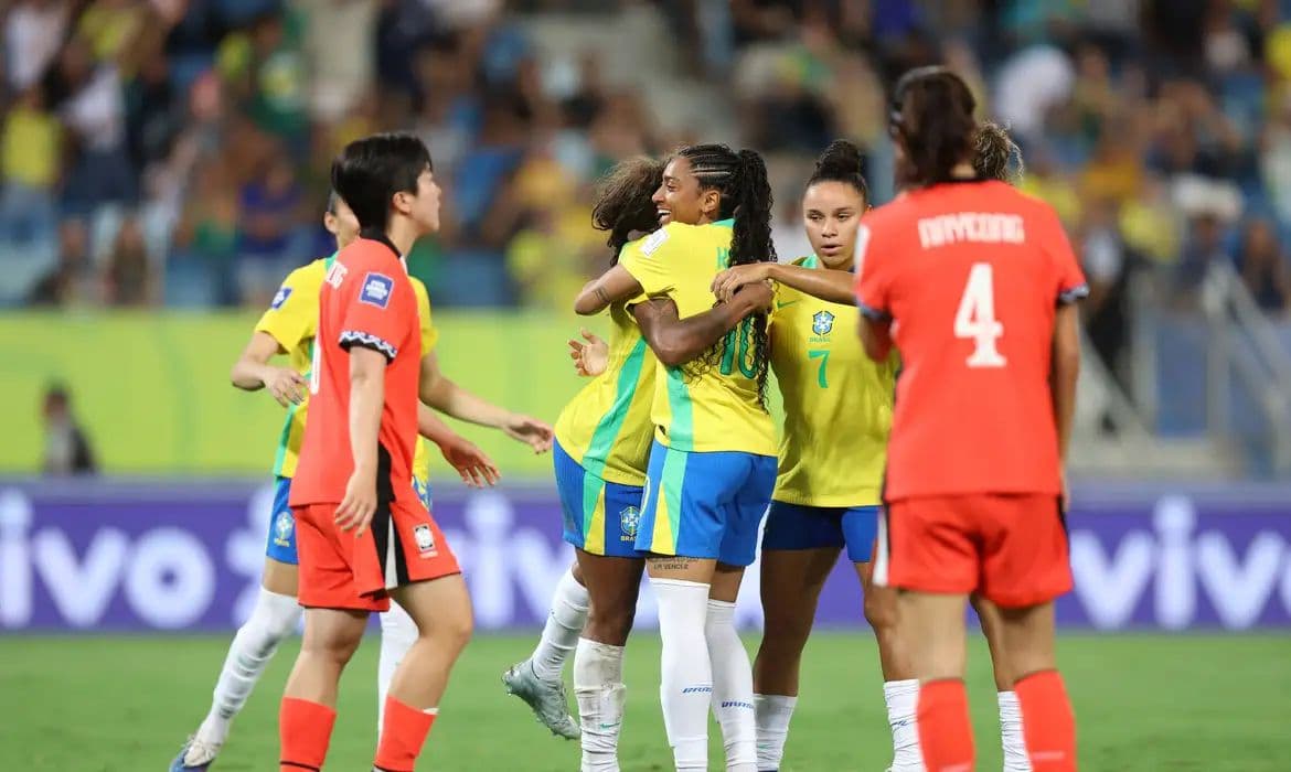 Brasil goleia Coreia do Sul por 5 a 0 na estreia do Fifa Series