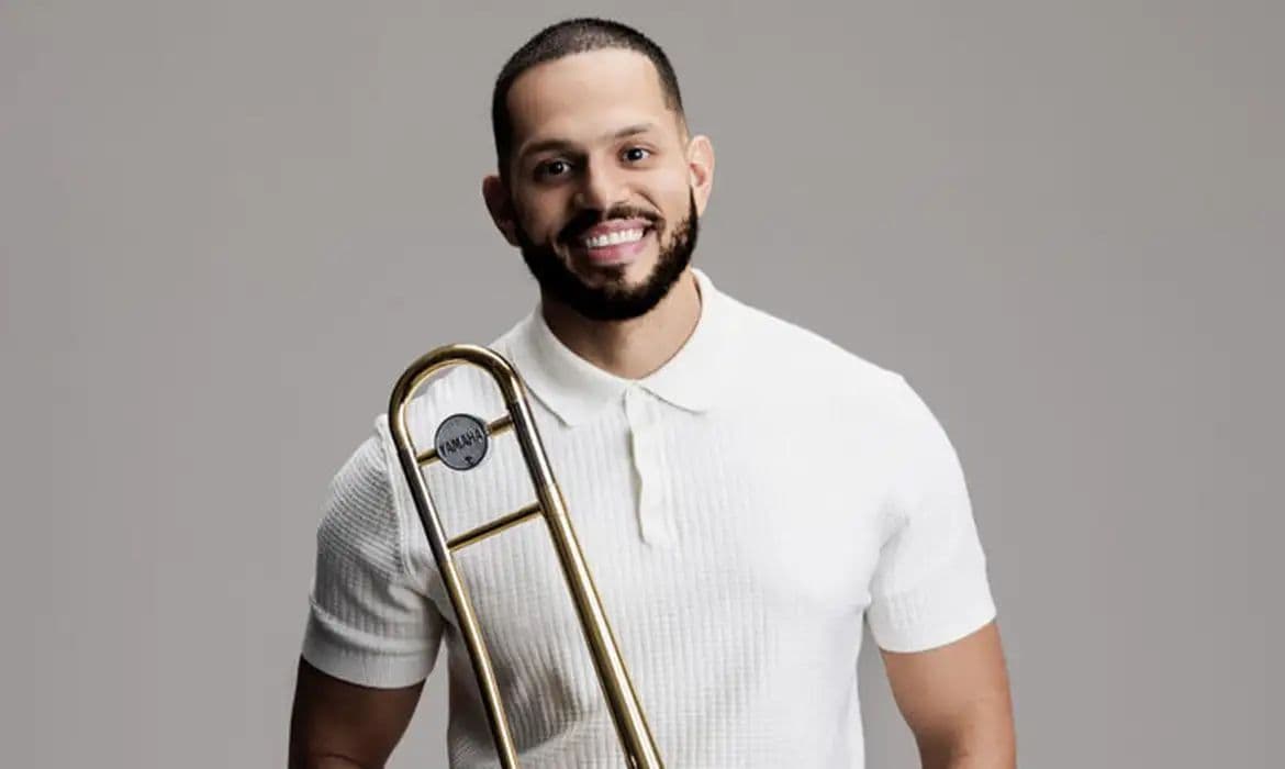 Jazz Livre recebe o trombonista Felipe Brito em live especial na Rádio MEC