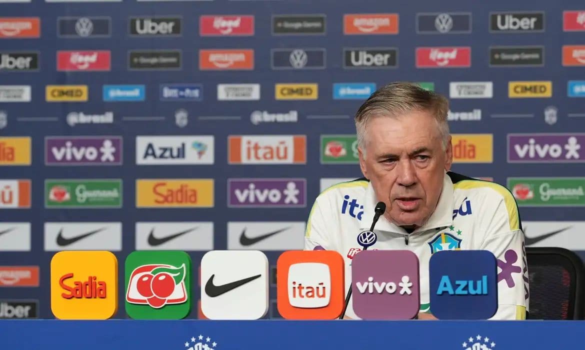 Ancelotti testa Paquetá e Igor Thiago em amistoso da Seleção contra o Egito